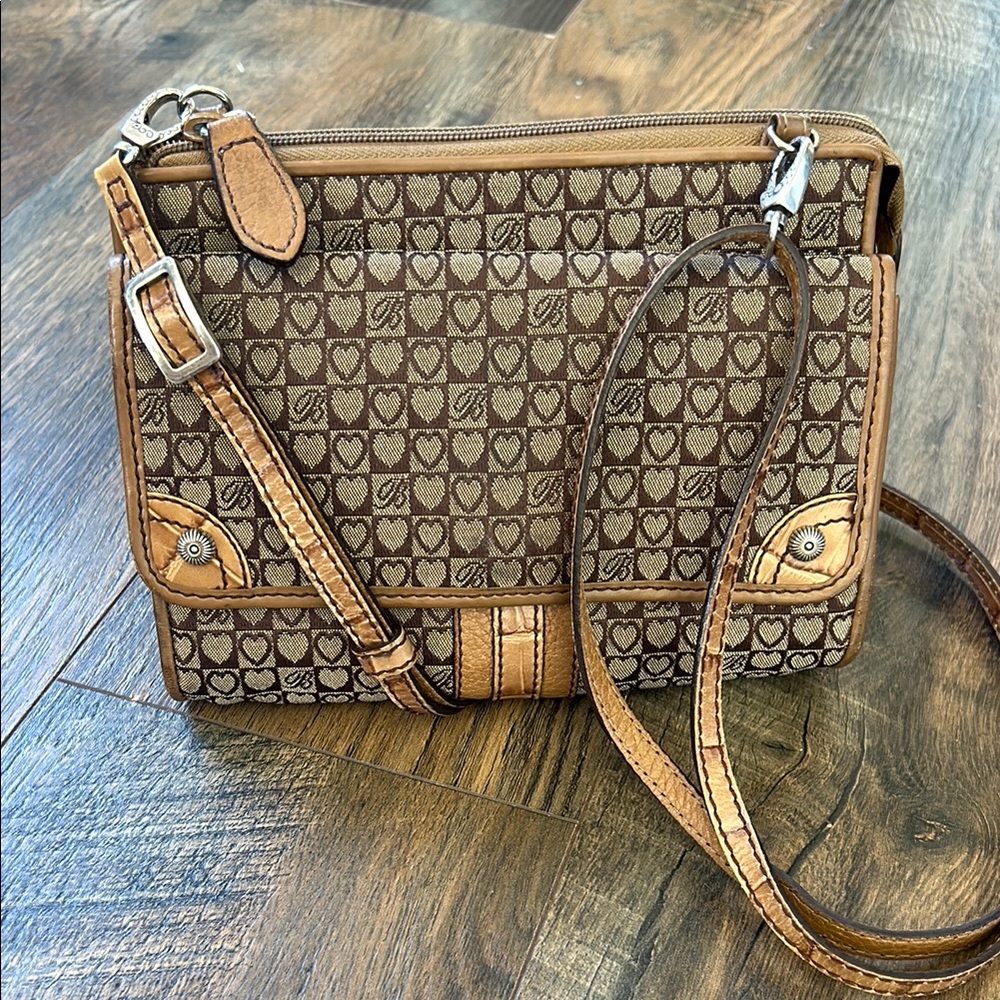 Brighton Small Jacquard flap crossbody Bag